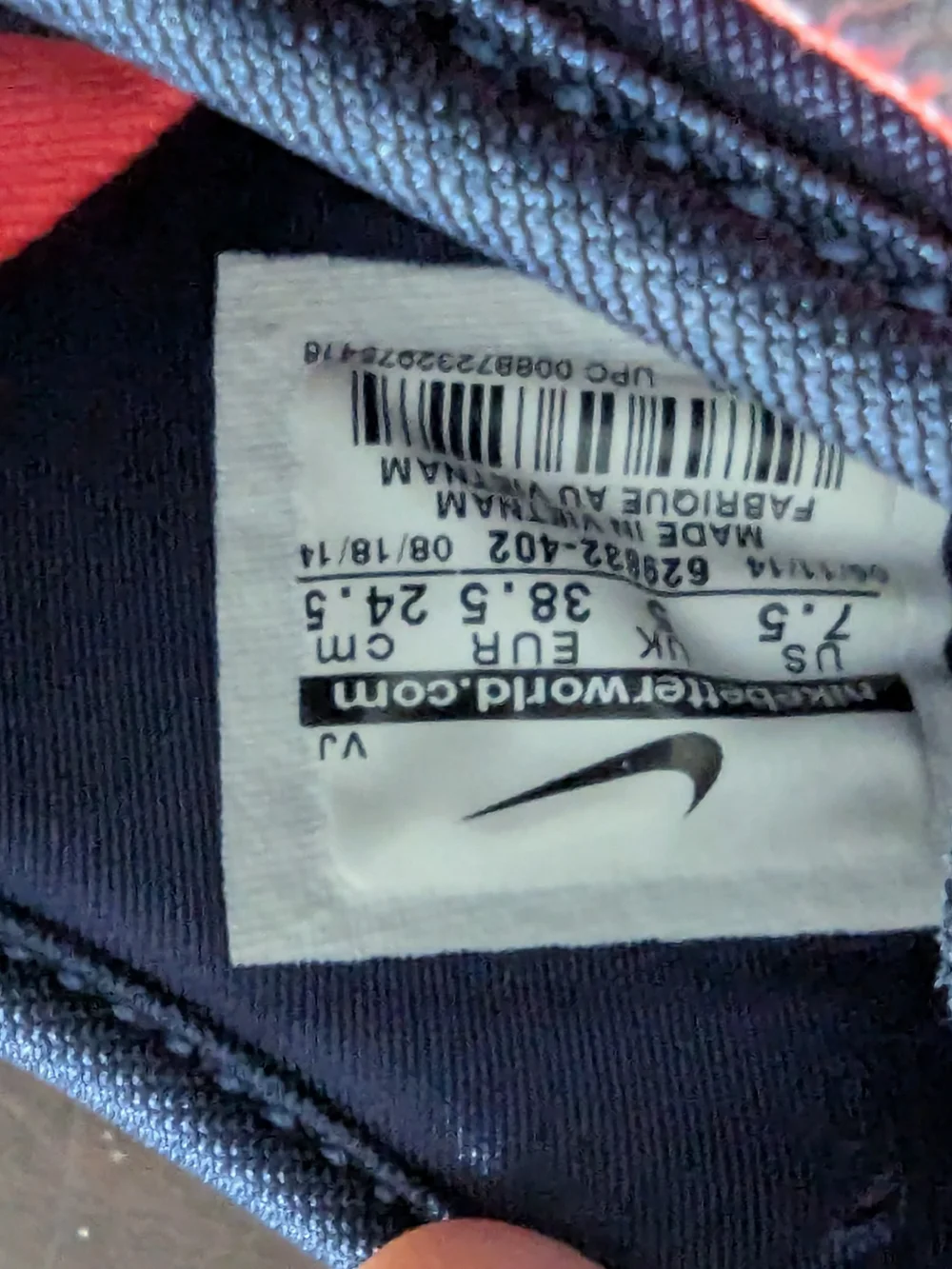 Nike Women’s Purple Patterned Running Shoes